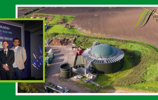 Fylde Fresh and Fabulous Wins World’s Best Biogas Plant Award!